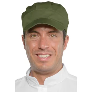 Gorra Isacco Sam 072034, Militare, vista con modelo