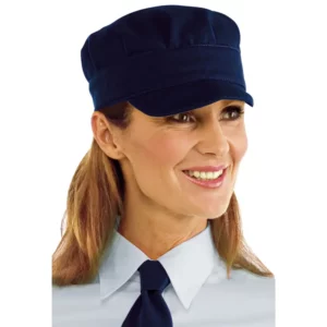 Gorra Isacco Sam 072102, Blu, vista con modelo