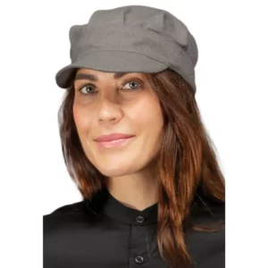 Gorra Isacco Sam 072121, Smoke, vista con modelo