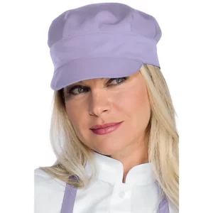 Gorra Isacco Sam 072127, Lilla, vista con modelo