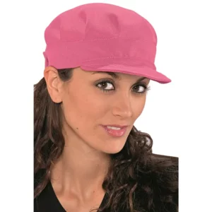 Gorra Isacco Sam 072186, Fucsia/Negro, vista con modelo