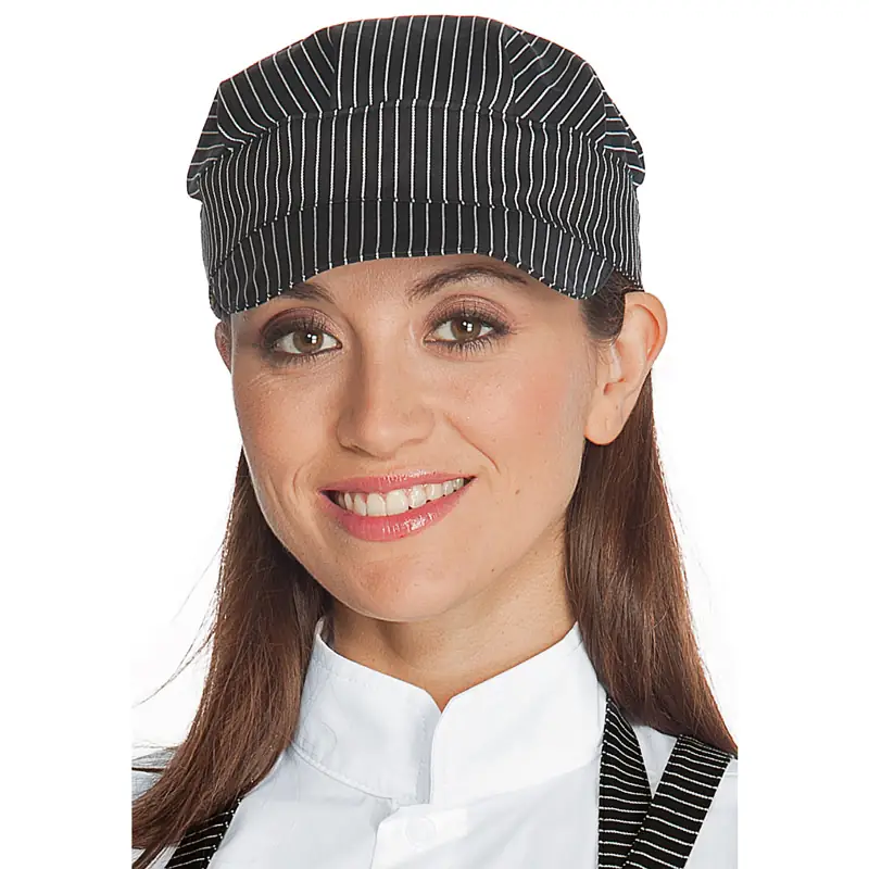 Gorra Isacco Sam 072251 1 Gorra Isacco Sam 072251, Vienna negro, vista con modelo