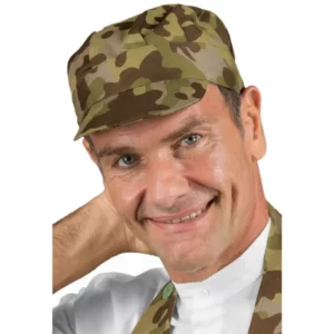 Gorra Isacco Sam 072274, Mimetico 04, vista con modelo