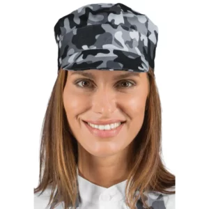Gorra Isacco Sam 072275, Mimetico 01, vista con modelo