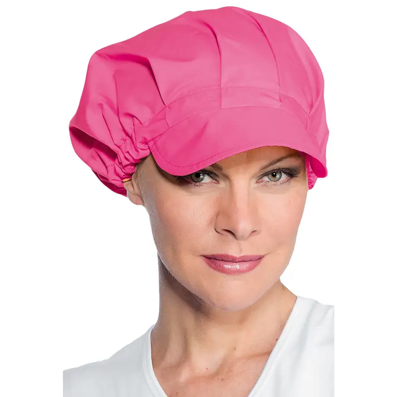 Gorra Isacco Bitter 076160 1 Gorra Bitter Isacco 076160, color Fucsia, vista con modelo