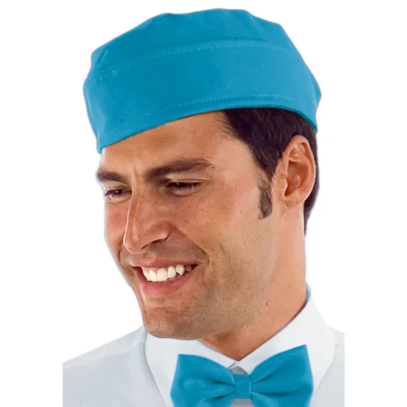 Gorro Isacco Barco 079110 1 Gorro Barco Isacco 079110, color Turquesa, vista con modelo