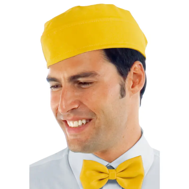 Gorro Isacco Barco 079114 1 Gorro Barco Isacco 079114, color Sole, vista con modelo