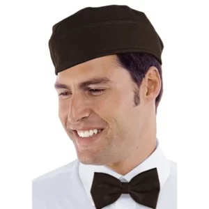 Gorro Barco Isacco 079185, color Moro, vista con modelo
