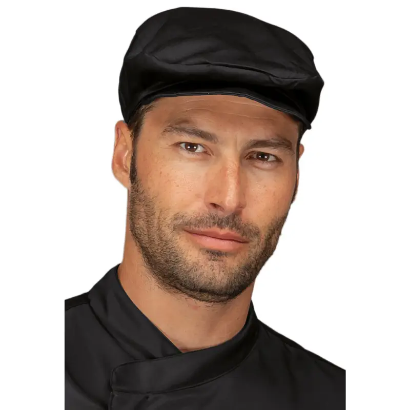 Gorra Isacco Coppola 080001 2 Gorra Coppola Isacco 080001, color Negro, vista alternativa con modelo