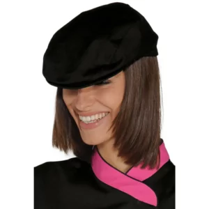 Gorra Coppola Isacco 080001, color Negro, vista alternativa con modelo