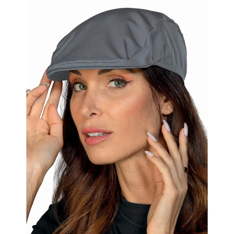 Gorra Isacco Coppola 080012 1 Gorra Coppola Isacco 080012, color Gris, vista con modelo
