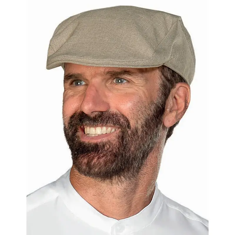 Gorra Isacco Coppola 080016 1 Gorra Coppola Isacco 080016, color Natural, vista con modelo