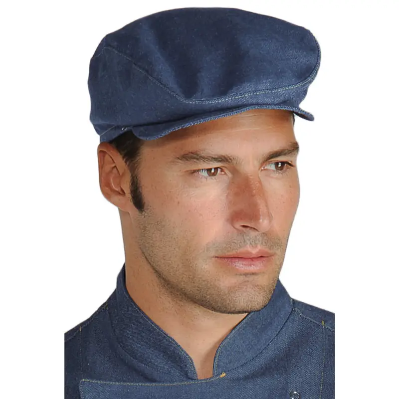 Gorra Isacco Coppola 080077 1 Gorra Coppola Isacco 080077, color Jeans, vista con modelo