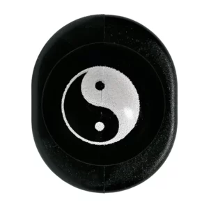 Botones de cocina Isacco 113053, diseño Yin yang, detalle del motivo frontal