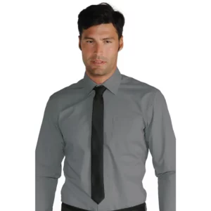 Corbata Isacco 115001, Negro, vista alternativa con modelo