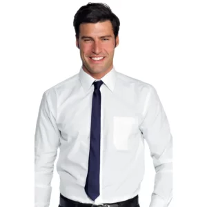 Corbata Isacco 115002, Blu, vista alternativa con modelo