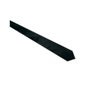 Corbata Isacco 115101, Negro, vista frontal del producto