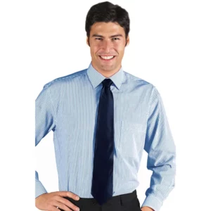 Corbata Isacco 115102, Blu, vista alternativa con modelo