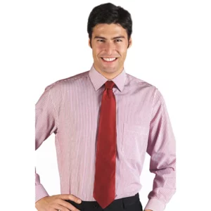 Corbata Isacco 115107, Rojo, vista alternativa con modelo