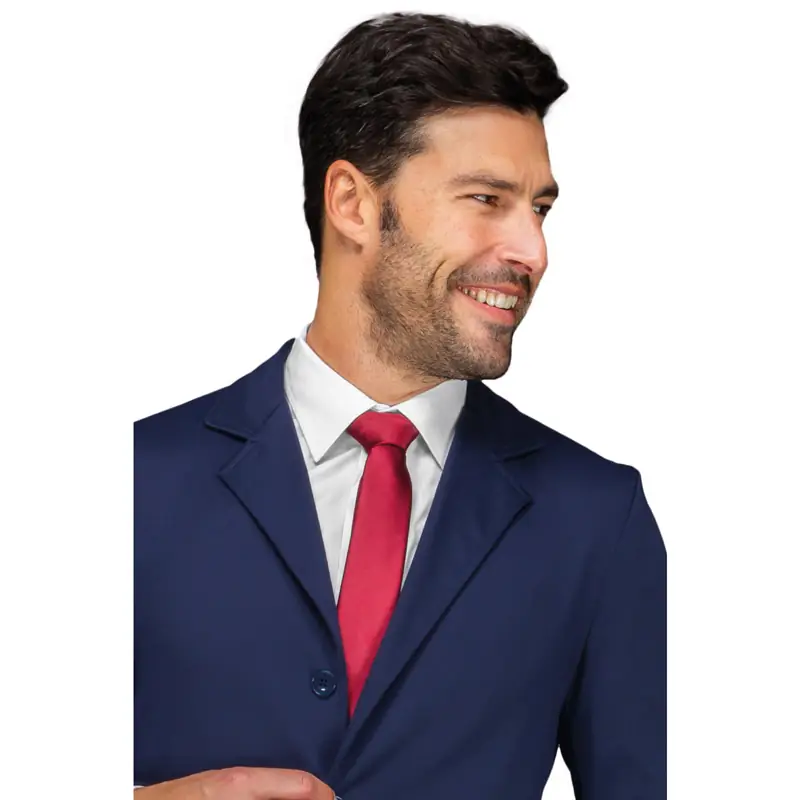 Corbata Isacco 115107 2 Corbata Isacco 115107, Rojo, vista alternativa con modelo