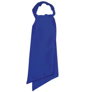 Foulard Ascot Isacco 115306, Blu cina, vista frontal del producto