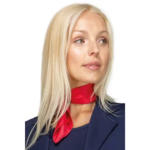 Foulard Isacco 115407, Rojo, vista alternativa con modelo