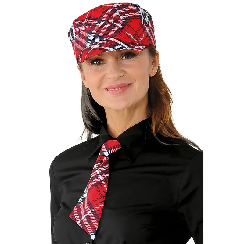 Corbatín Isacco 115868 1 Corbatín Isacco 115868, Tartan 407, vista alternativa con modelo