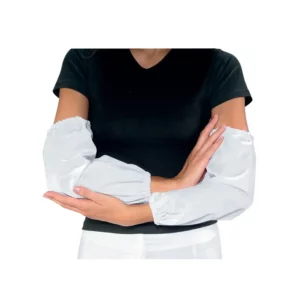Manguitos Isacco 117000, pareja, Blanco, vista con modelo