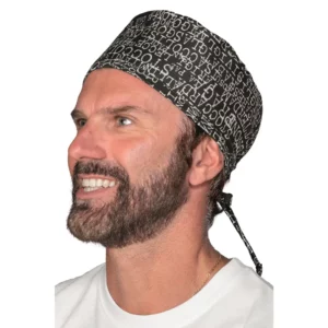 Bandana Isacco Avana 123969, San francisco, vista con modelo