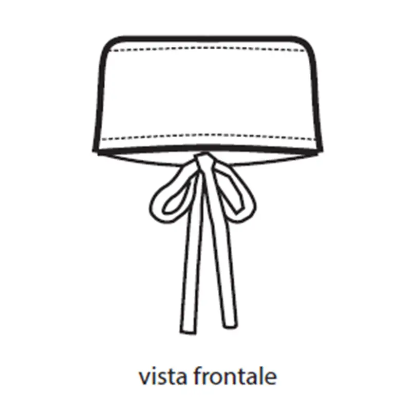 Bandana Isacco Avana 123975 2 Bandana Isacco Avana 123975, City 06, esquema de vista frontal