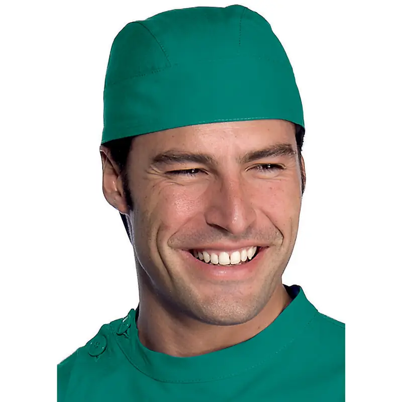 Bandana Isacco 124004 1 Bandana Isacco 124004, Verde, vista con modelo