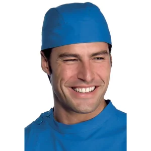 Bandana Isacco 124005, Azzurro, vista con modelo