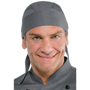 Bandana Isacco 124012, Gris, vista con modelo