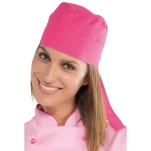 Bandana Isacco 124060, Fucsia, segunda vista con modelo