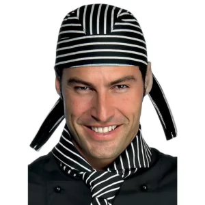 Bandana Isacco 124100, Londra 01, vista con modelo