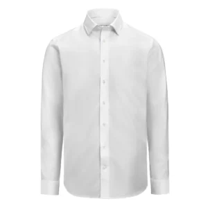 Camisa J. HARVEST & FROST GB02 STRETCH REGULAR 2900201, Blanco, vista frontal