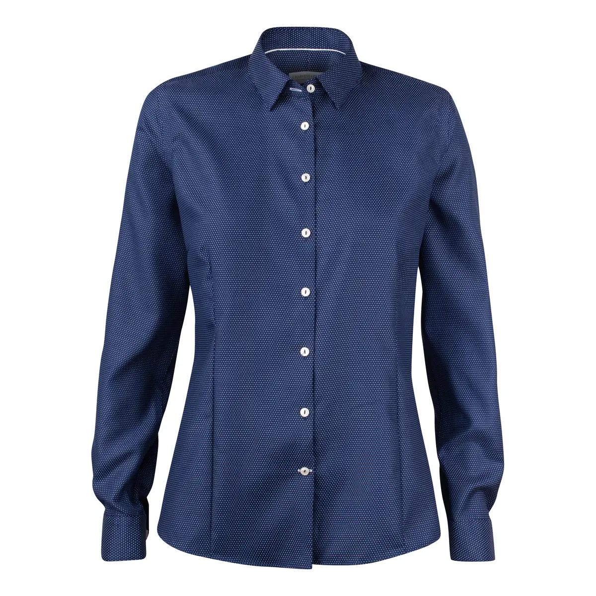 Camisa mujer J. HARVEST & FROST PB49 JACQUARD WOMAN 2904903 1 Camisa mujer J. HARVEST & FROST PB49 JACQUARD WOMAN 2904903, Marino/Blanco, vista frontal