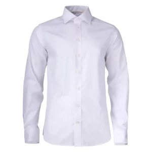 Camisa hombre J. HARVEST & FROST YB50 TWILL REGULAR 2905001, Blanco, vista frontal