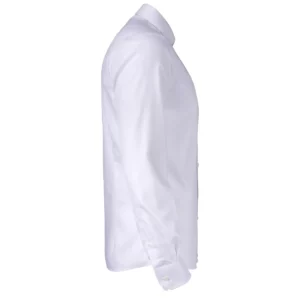 Camisa hombre J. HARVEST & FROST YB50 TWILL REGULAR 2905001, Blanco, lateral derecho