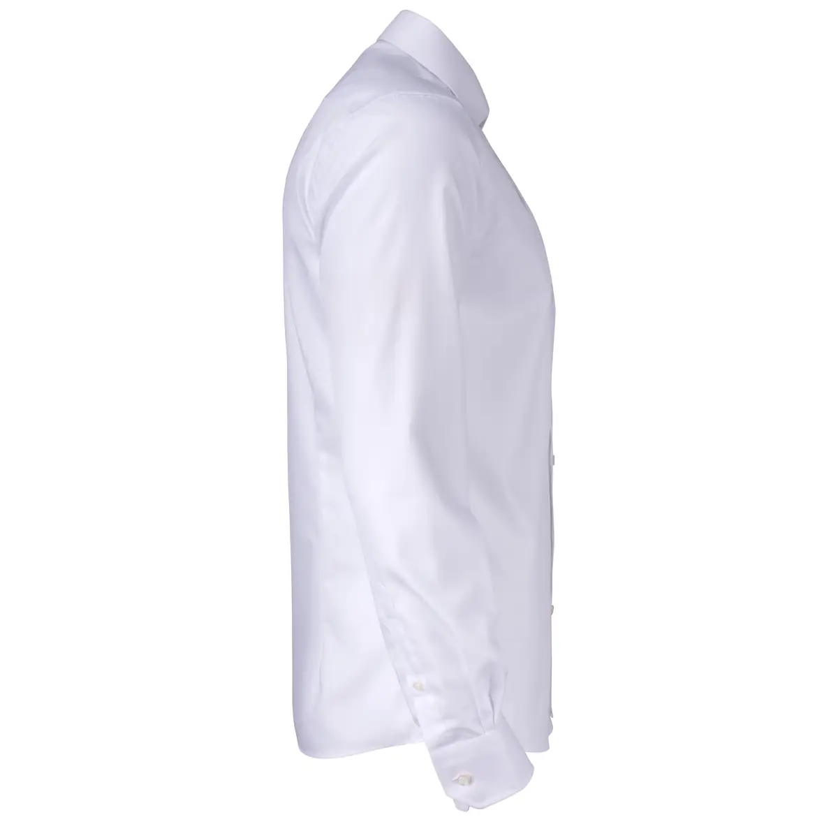 Camisa hombre J. HARVEST & FROST YB50 TWILL SLIM 2905002 7 Camisa hombre J. HARVEST & FROST YB50 TWILL REGULAR 2905001, Blanco, lateral derecho