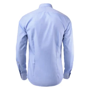 Camisa hombre J. HARVEST & FROST YB50 TWILL REGULAR 2905001, Skyblue, vista posterior
