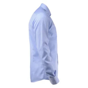 Camisa hombre J. HARVEST & FROST YB50 TWILL REGULAR 2905001, Skyblue, lateral derecho