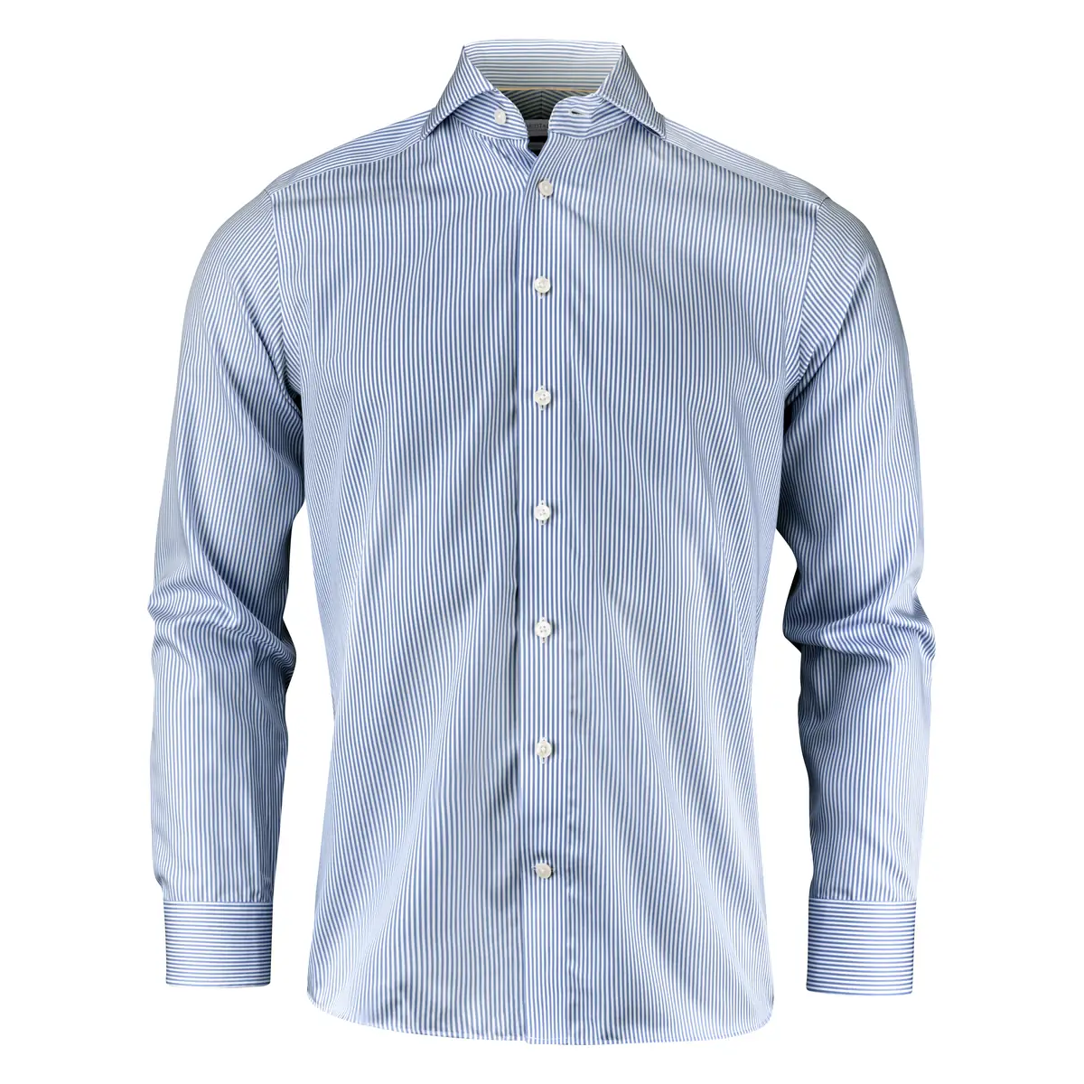 Camisa hombre J. HARVEST & FROST YB50 TWILL SLIM 2905002 30 Camisa hombre J. HARVEST & FROST YB50 TWILL REGULAR 2905001, Marino/Rayas, vista frontal