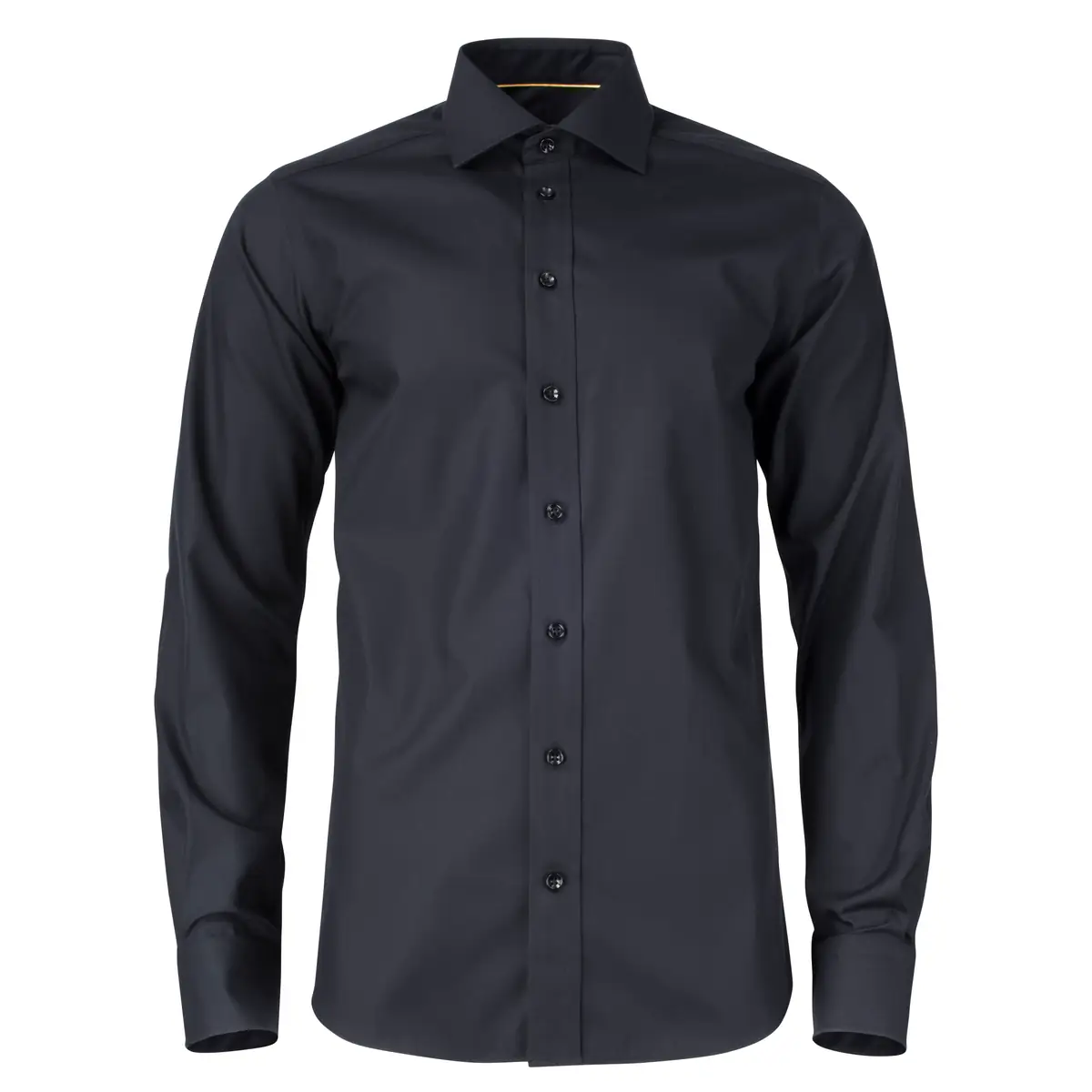 Camisa hombre J. HARVEST & FROST YB50 TWILL SLIM 2905002 36 Camisa hombre J. HARVEST & FROST YB50 TWILL REGULAR 2905001, Negro, vista frontal