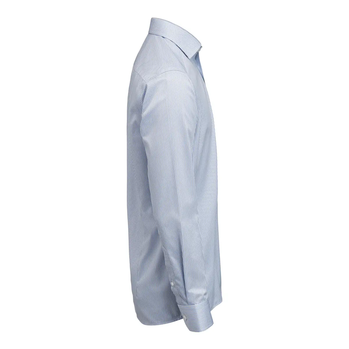 Camisa hombre J. HARVEST & FROST YB50 TWILL SLIM 2905002 23 Camisa hombre J. HARVEST & FROST YB50 TWILL SLIM 2905002, Sky blue/Stripe, lateral derecho