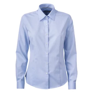 Camisa mujer J. HARVEST & FROST YB50 TWILL WOMAN 2905003, Skyblue, vista frontal