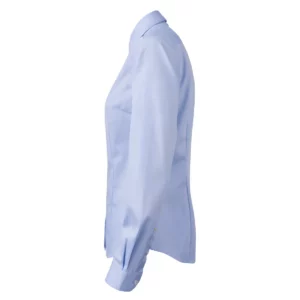 Camisa mujer J. HARVEST & FROST YB50 TWILL WOMAN 2905003, Skyblue, lateral izquierdo
