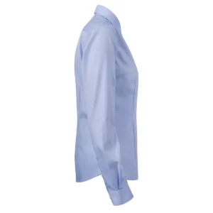 Camisa mujer J. HARVEST & FROST YB50 TWILL WOMAN 2905003, Skyblue, lateral derecho