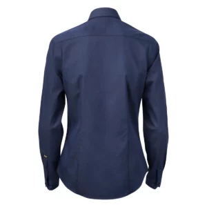 Camisa mujer J. HARVEST & FROST YB50 TWILL WOMAN 2905003, Marino, vista posterior