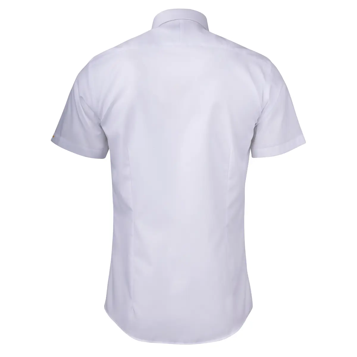 Camisa J. HARVEST & FROST YB50 TWILL S/S REGULAR 2905011 4 Camisa J. HARVEST & FROST YB50 TWILL S/S REGULAR 2905011, Blanco, vista posterior
